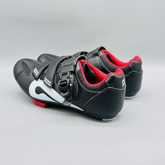 Peloton Shoes Womens 9 Black Red Cycling Look Delta Clipless Cleats Indoor Bike - Picture 6 of 12